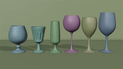 Glass Cup 3d Model Cgtrader