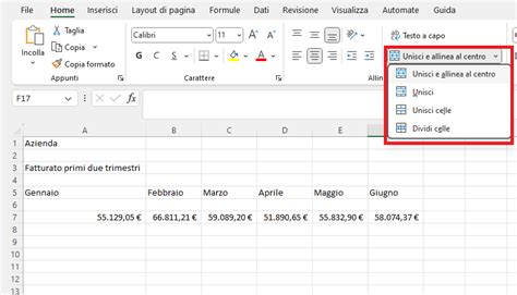 Come Unire Le Celle In Excel Una Spiegazione Ionos