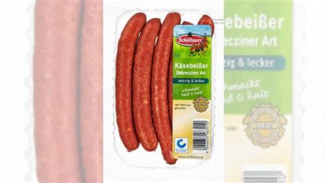 Gro Er Wurst R Ckruf Betrifft Mehrere Bundesl Nder Verzehr Kann Zu