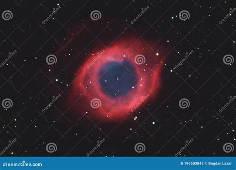 Helix Nebula NGC7293 El Ojo De Dios Imagen De Archivo Imagen De