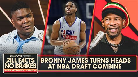 Bronny James Turns Heads At NBA Draft Combine Will He Prove Haters