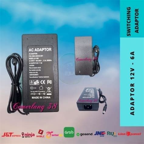 Jual Switching Adaptor Switching Power Supply Plastik V A Shopee