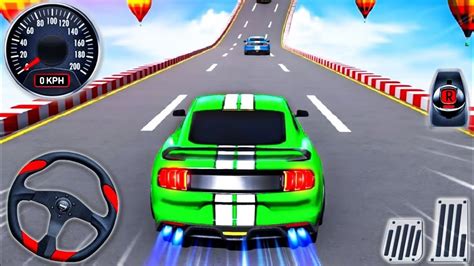 Muscle Car Stunts Mega Stunt Ramp Simulator Android Gameplay