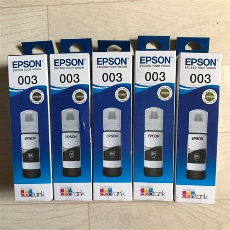 Epson 003 Ink Black Original Lazada Ph