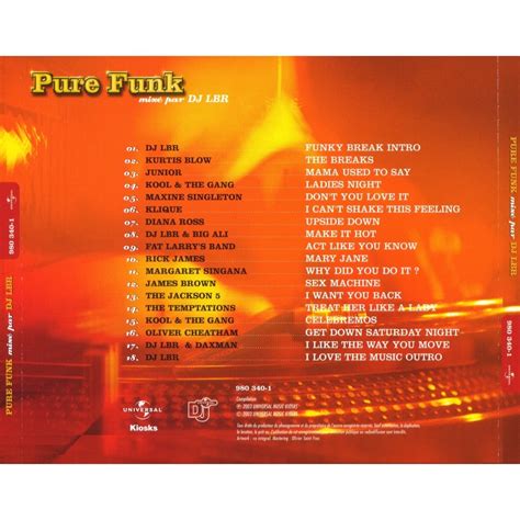 Pure Funk By Dj Lbr Cd With Coolnote Ref118888174