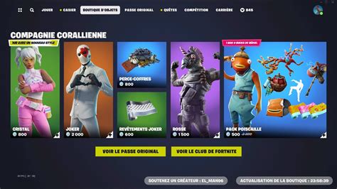 New Boutique Fortnite D Aujourd Hui Novembre Boutique Du