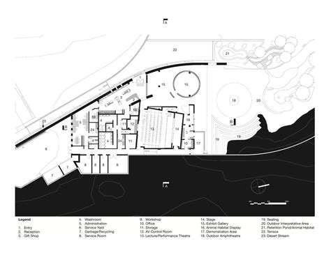 Gallery of Cultural Centers: 50 Examples in Plan and Section - 37