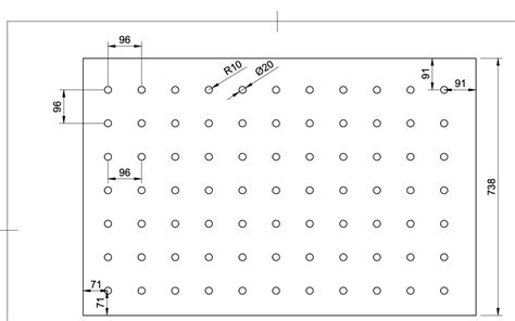 Customizable Festool MFT/ MFT3 Style Workbench Top. Digital PDF, Fusion360. Parametric Design ...