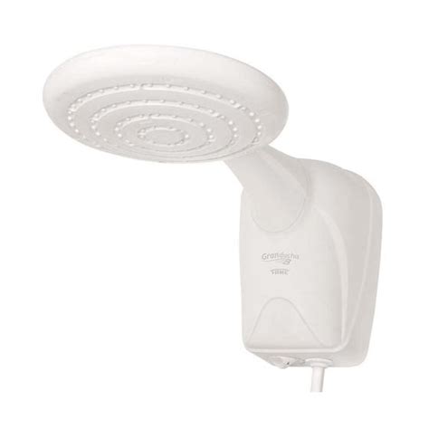 Chuveiro Elétrico Fame Granducha 127v 220v 5400w 7000w Branco