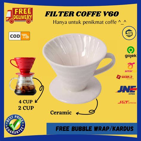 Jual Filter Saringan Penyaring Kopi V Dan Kertas Vietnamese Bahan