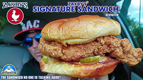 Zaxby S Signature Chicken Sandwich Review Revisited