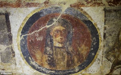 Recently restored frescoes in the Catacombs of Priscilla have stirred ...