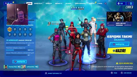 Mav Sakal Custom Fortnite T Rk E Canli Yayin Live Youtube