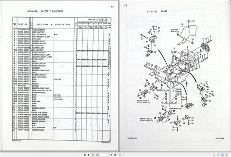 Mitsubishi Forklift Fg K To Fg K Ho Parts Manual