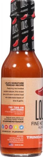 Lolas® Fine Hot Sauce Trinidad Scorpion Sauce 5 Fl Oz Frys Food Stores