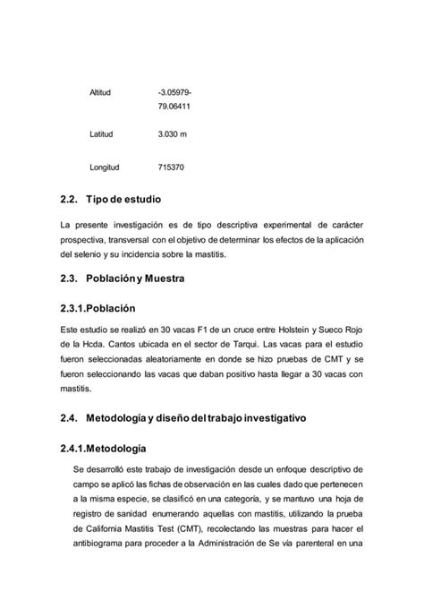 Determinar El Efecto De La Aplicaci N De Selenio V A Parenteral Sobre