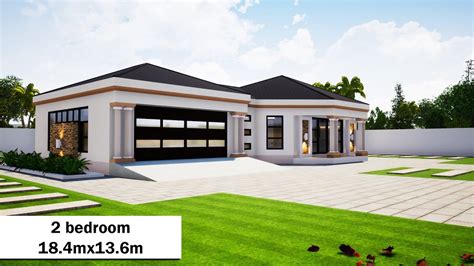 2 Bedroom Roundavel Design 8 Corner House 184mx136m