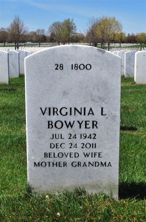 Virginia Larayne Shoholm Bowyer 1942 2011 Find A Grave Memorial