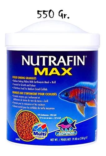 Nutrafin Max Granulos De Hundimiento Peces Ciclidos Gr Cuotas