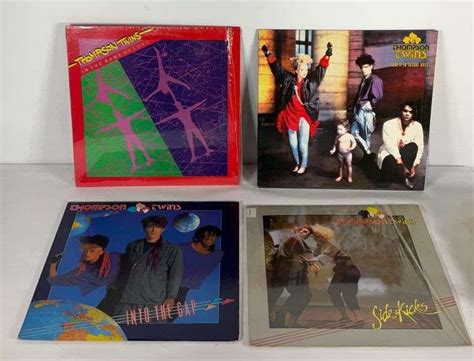 Four Thompson Twins albums. - Hash Auctions