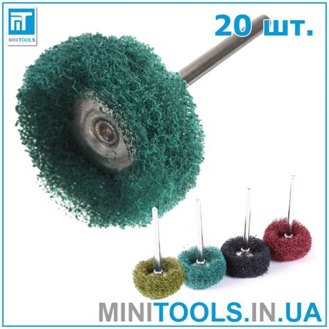 Scotch-brite набор насадок 20 шт. для гравера / дремель / Dremel