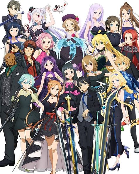 Sword Art Online Wallpaper All Characters