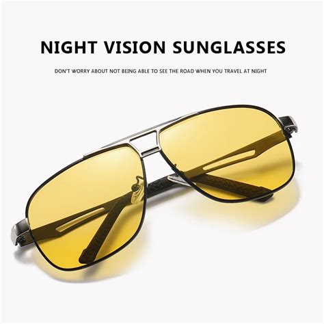 Gafas De Sol De Visi N Nocturna Para Hombre Y Mujer Lentes Fotocrom