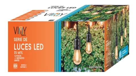 SERIE DE LUCES LED 7 5M CON 12 LUCES GIR7 5M 12 Eléctrica e