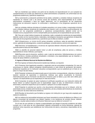 Norma Oficial De Residencias Medicas Pdf