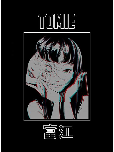 Junji Ito Tomie Art Print For Sale By Kawaiicrossing Redbubble