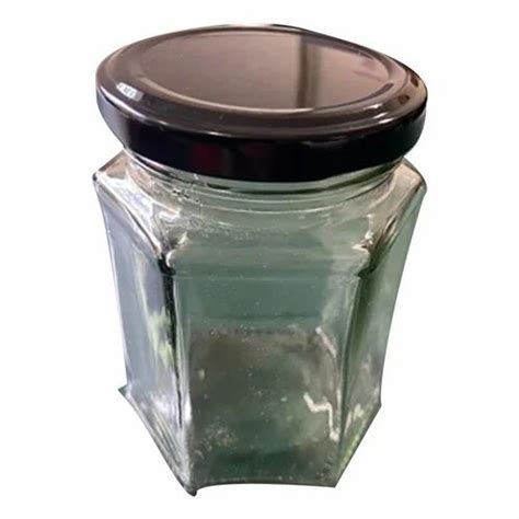 250ml Hexagonal Glass Jar For Food Storage At Rs 16 Piece In Bengaluru