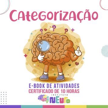 KIT DE INTERVENÇÃO AUTISMO HABILIDADE DE CATEGORIZAÇÃO ATIVIDADE