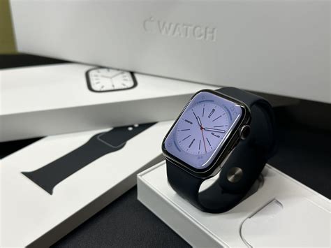 【やや傷や汚れあり】即決 美品 Apple Watch Series7 45mm グラファイトステンレス アップルウォッチ Gps