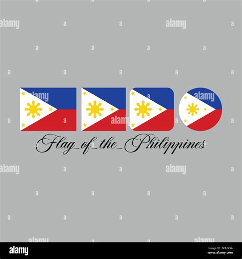 Flag Of The Philippines Stock Vector Image Art Alamy