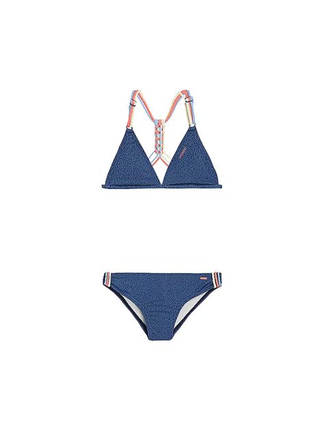 PROTEST Mädchen Bikini Prtfimke 23 jr blau