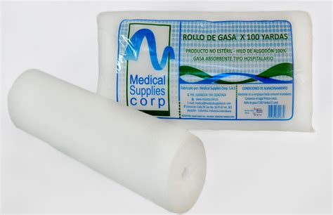 Gasa En Rollo Medical Supplies Corp Medell N Colombia