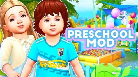 Kawaiistacie: Preschool Mod • Sims 4 Downloads | Sims 4 toddler, Sims 4 ...