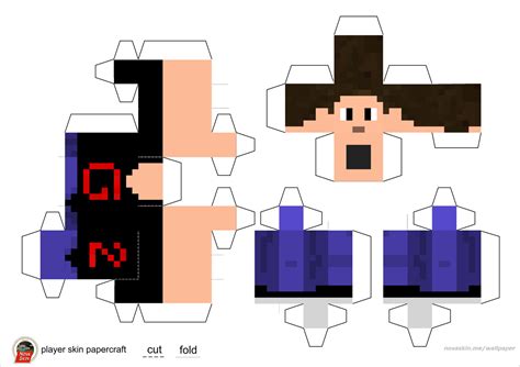 Papercraft Minecraft Skins Minecraft Papercraft Texturas Y Accesorios