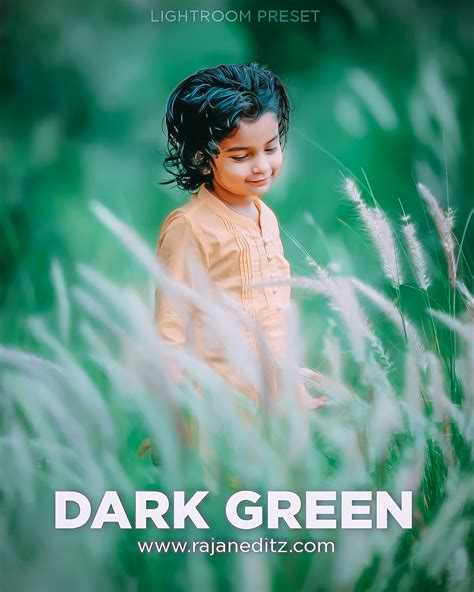 Lightroom Dark Green Preset Dark Green Lightroom Mobile Preset Free