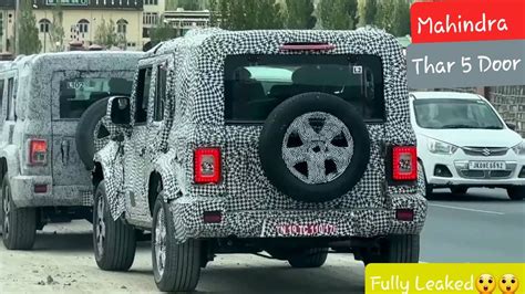 Mahindra Thar 5 Door 2023 New Model Review 5 Door Fully Leaked