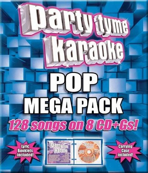 Various Artists Party Tyme Karaoke Pop Mega Pack Discs Pop