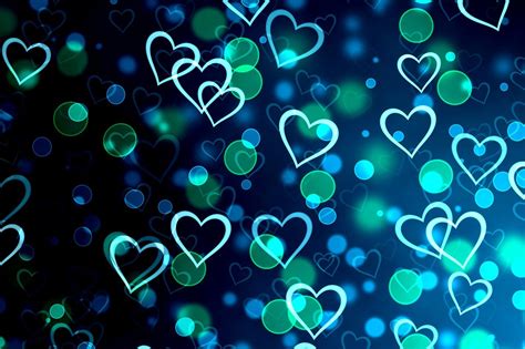 Download Heart Bokeh Background Royalty Free Stock Illustration