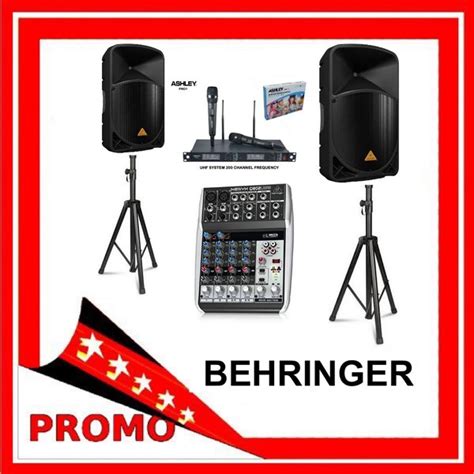 Jual Paket Sound Karaoke Behringer B115D Original 15 Inch Di Lapak RS