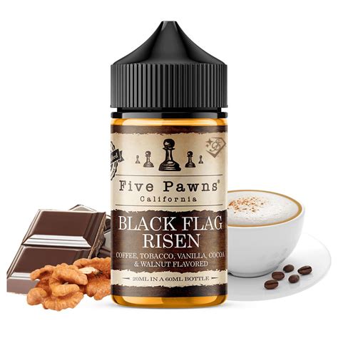 Black Flag Risen By Five Pawns Vape Monkey Dubai