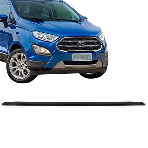 Friso Moldura Grade Ecosport Inferior Preto Texturizado