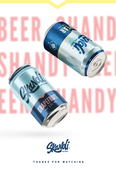 The Scandinavian shandy beer on Behance