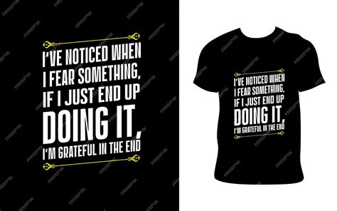 Premium Vector Typography Tshirt Design Inspirational Quotes Tshirt Design