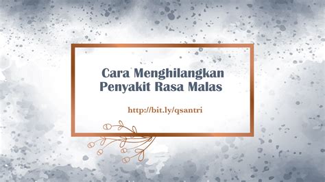 Cara Menghilangkan Rasa Malas Dan Putus Asa Heboh Wow