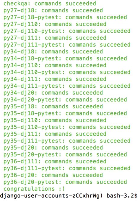 Error Running Tests With Django 111 Relation Authuser Does Not Exist · Issue 278 · Pinax