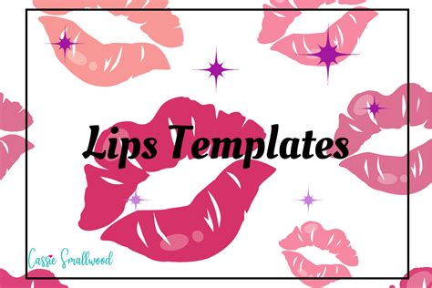 15 Pretty Lips Templates Cassie Smallwood